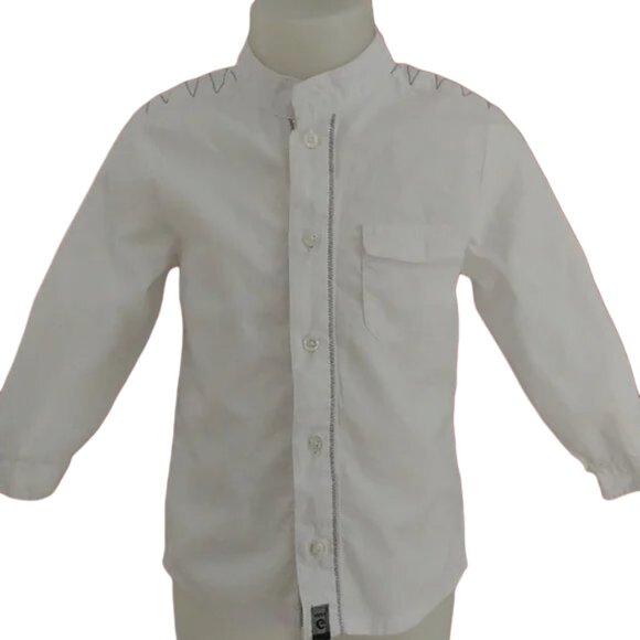 Mexx I Have Got the Look Button Down Shirt 18-24 Months - Picture 1 of 10